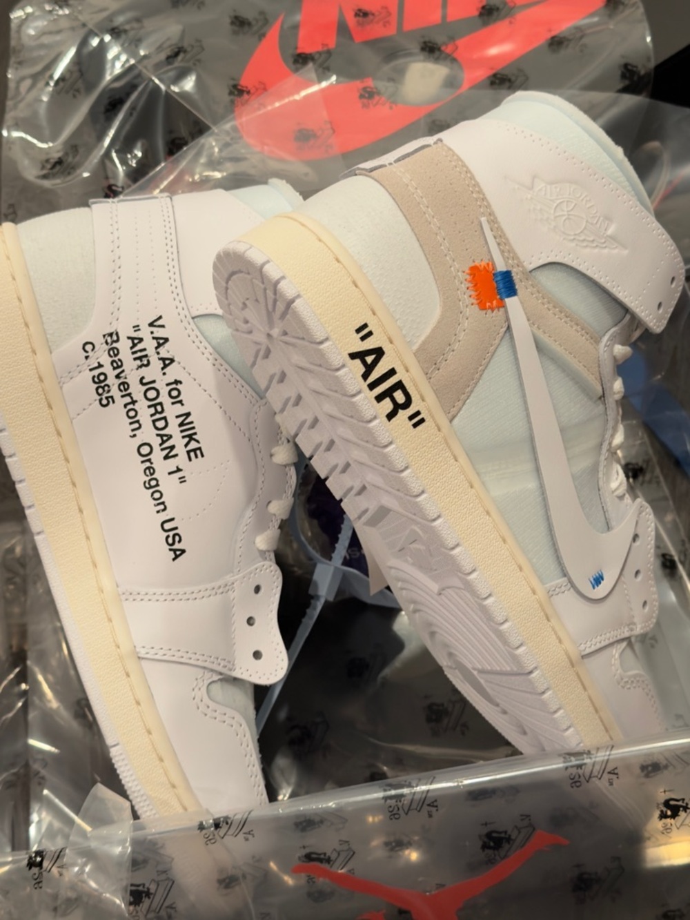 Nike x Off-White Virgil Abloh Archive Alaska sneakers